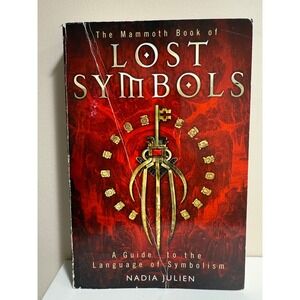 The Mammoth Book of Lost Symbols Nadia Julien Paperback Guide Language Symbolism